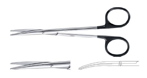 МЕТЦЕНБАУМ СУПЕРГОСТРІ НОЖИЦІ ВИГНУТІ 145MM